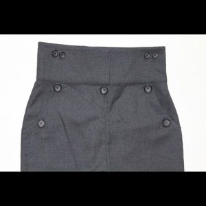 Elizabeth and James High Waist Wool Pants 4